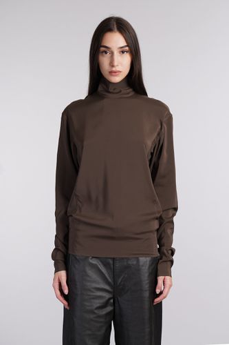 Lemaire Topwear In Brown Silk - Lemaire - Modalova