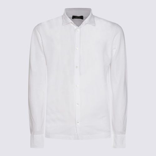 Zanone White Cotton Shirt - Zanone - Modalova