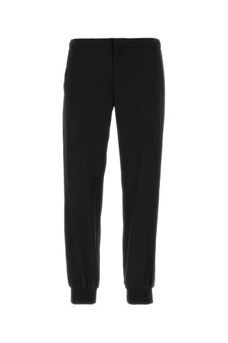 Prada Black Gabardine Pant - Prada - Modalova