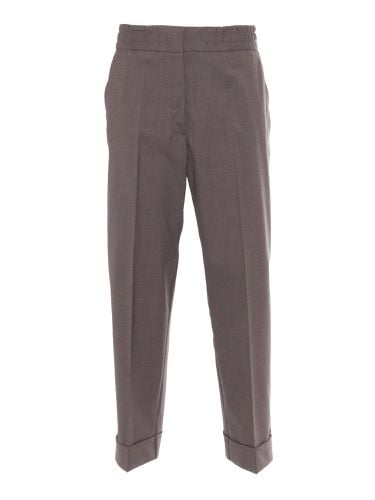 Parosh Brown Wool Trousers - Parosh - Modalova