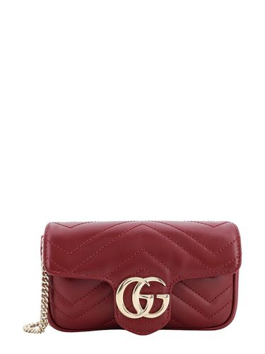 Gg Marmont Matelassé Super Mini Shoulder Bag - Gucci - Modalova