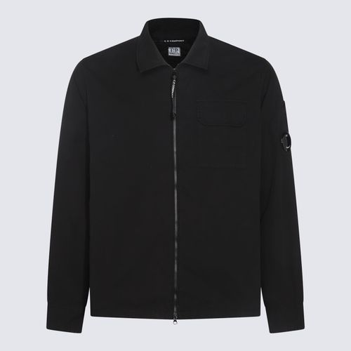 C. P. Company Black Wool Shirt - C.P. Company - Modalova