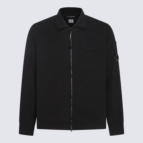 C. P. Company Organic Gabardine Zipped Overshirt - C.P. Company - Modalova