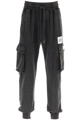 Cargo Pants With Logo - Dolce & Gabbana - Modalova