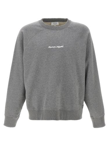 Logo Embroidery Sweatshirt - Maison Kitsuné - Modalova