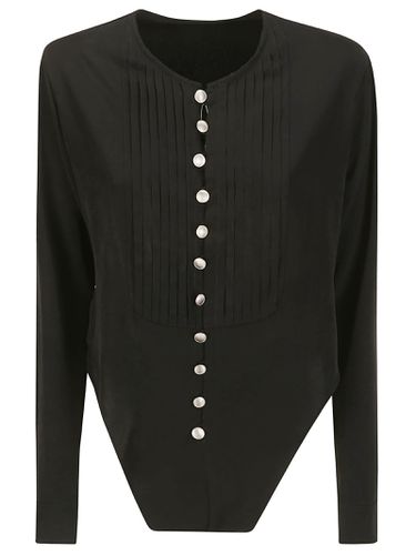 Tuxedo Shirt Bodysuit - Yohji Yamamoto - Modalova