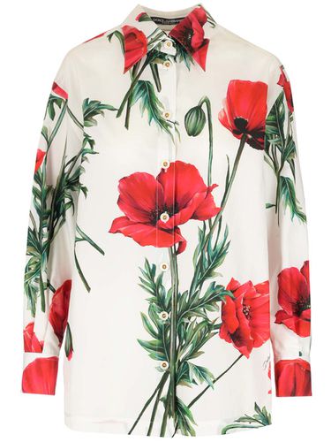 Happy Garden Print Shirt - Dolce & Gabbana - Modalova
