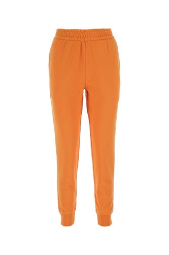 Burberry Orange Cotton Joggers - Burberry - Modalova