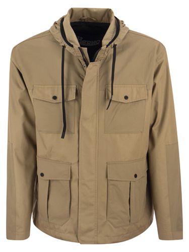 Field Jacket In Cotton Gabardine - Herno - Modalova