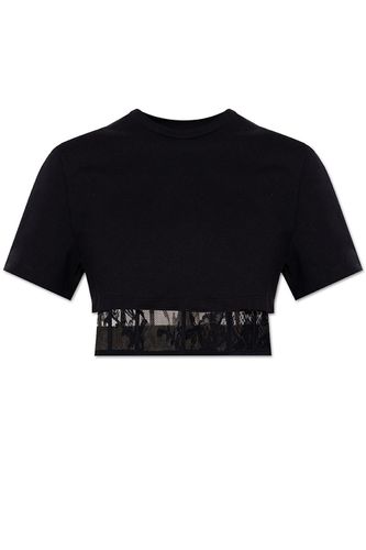 Two-layered Corset T-shirt - Alexander McQueen - Modalova