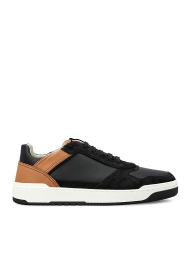 Leather And Suede Sneakers - Brunello Cucinelli - Modalova