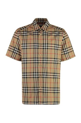 Checked Short-sleeved Shirt - Burberry - Modalova