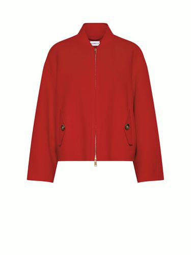 Red Jacket With Collar And Zip - Marella - Modalova