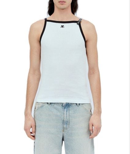 Courrèges Buckle Contrast Tank Top - Courrèges - Modalova