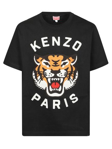 Lucky Tiger Embroidery T-shirt - Kenzo - Modalova