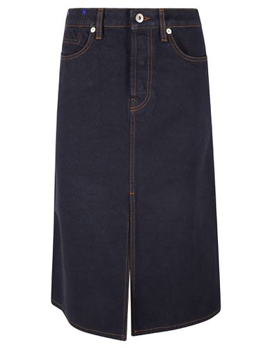 Burberry Denim Skirt - Burberry - Modalova