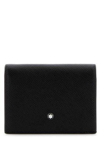 Black Leather Sartorial Wallet - Montblanc - Modalova