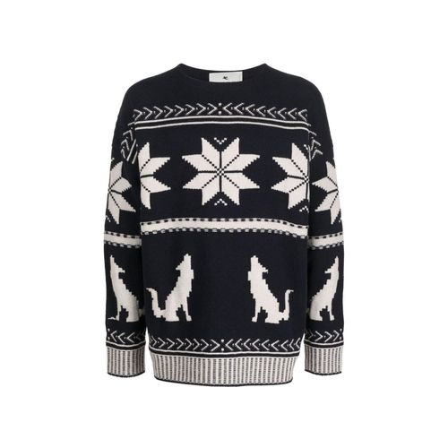 Etro Embroidered Cotton Sweater - Etro - Modalova