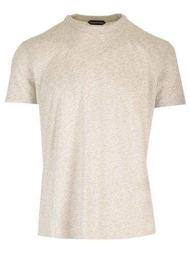 Crewneck Short-sleeved T-shirt - Tom Ford - Modalova