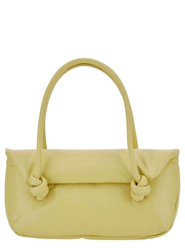 Knot Small Shoulder Bag With Laminated Logo In Patent Leather Woman - Jil Sander - Modalova