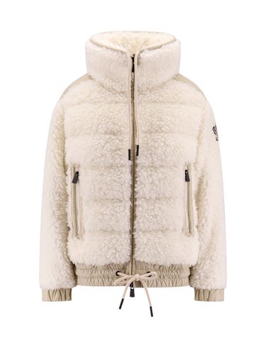 Fur Effect Down Jacket - Moncler Grenoble - Modalova