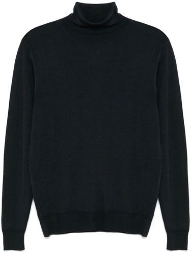 Midnight Merino Wool Sweater - Fedeli - Modalova