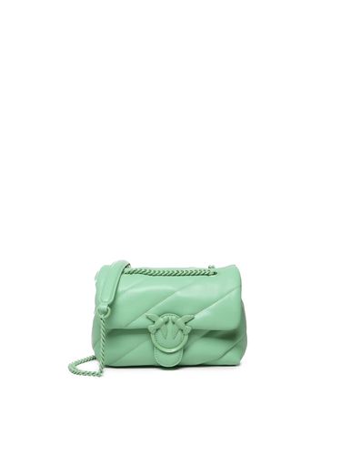 Mini Love Puff Bag In Color Block Nappa - Pinko - Modalova