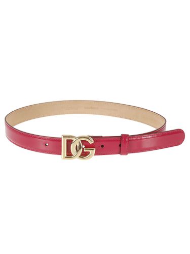 Dolce & Gabbana Logo Buckle Belt - Dolce & Gabbana - Modalova