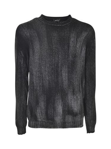 Avant Toi Round Neck Ribbed Sweater - Avant Toi - Modalova