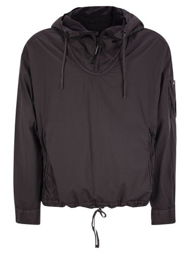 C. P. Company Hooded Jacket With Half Zip - C.P. Company - Modalova