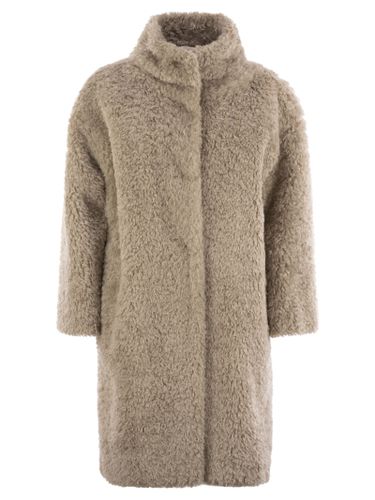 Herno Sheepskin Effect Coat - Herno - Modalova