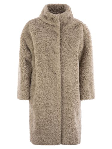 Herno Sheepskin Effect Coat - Herno - Modalova