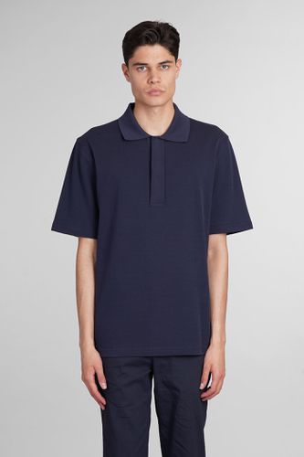 Lanvin Polo In Blue Cotton - Lanvin - Modalova