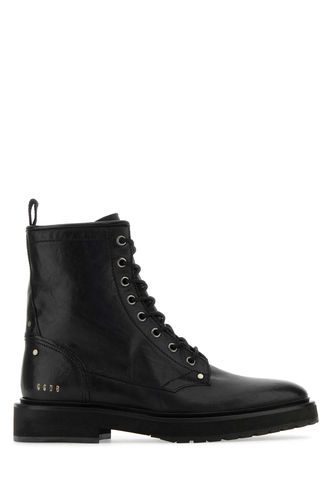 Leather Combat Ankle Boots - Golden Goose - Modalova