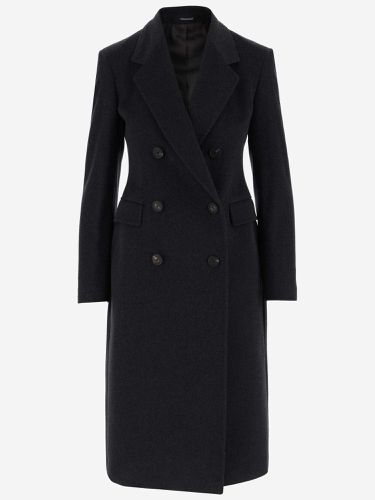 Wool And Cashmere Double-breasted Coat - Tagliatore - Modalova