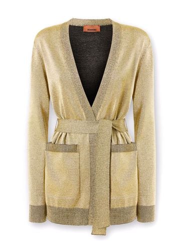 Glitter-effect Viscose Cardigan With Belt - Missoni - Modalova