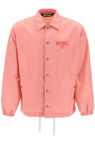 Palm Angels Pa City Coach Jacket - Palm Angels - Modalova