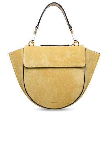 Mini hortensia Sand Calf Leather Bag - Wandler - Modalova