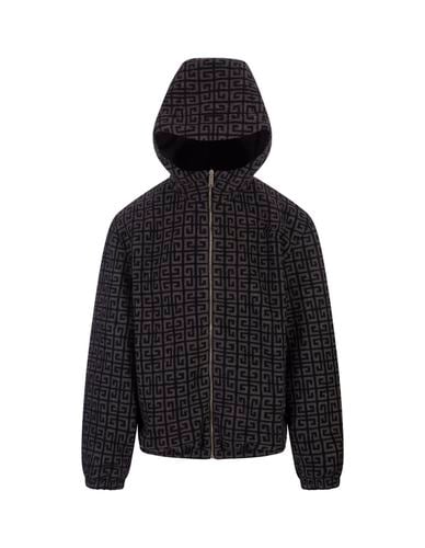 Wool Reversible 4g Hooded Jacket - Givenchy - Modalova