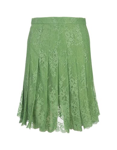 Lace Pleated Skirt - Ermanno Scervino - Modalova