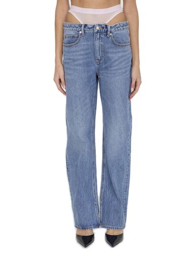 Layered Underwear Straight-leg Jeans - Alexander Wang - Modalova