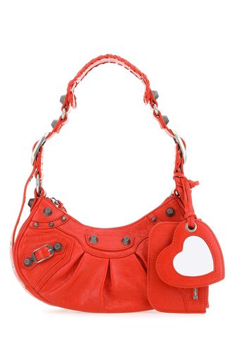 Red Nappa Leather Le Cagole Xs Shoulder Bag - Balenciaga - Modalova