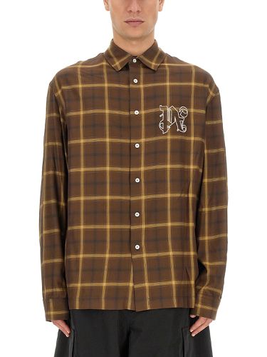 Palm Angels Checked Shirt - Palm Angels - Modalova