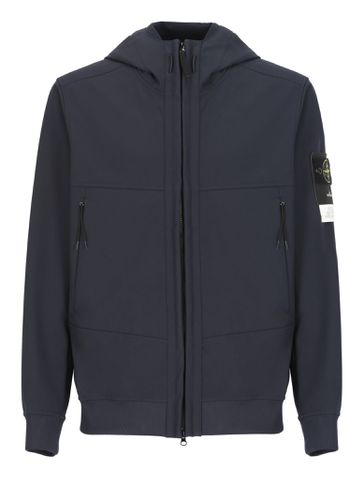 Stone Island Jacket With Logo - Stone Island - Modalova