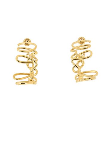 Chloé Logo Earrings - Chloé - Modalova