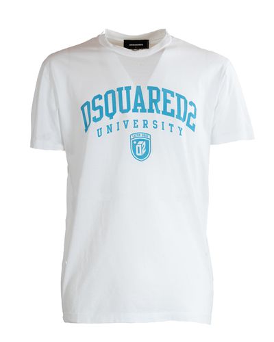 Dsquared2 T-shirts And Polos White - Dsquared2 - Modalova