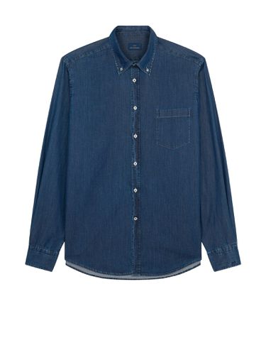 Paul & Shark Mens Denim Shirt - Paul & Shark - Modalova