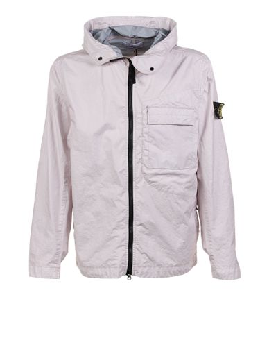 Jacket With Logo On The Sleeve - Stone Island - Modalova