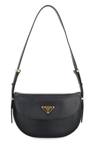 Prada Arqué Leather Shoulder Bag - Prada - Modalova