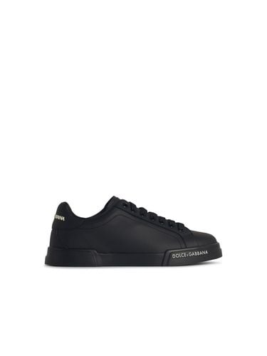 Portofino Leather Sneakers - Dolce & Gabbana - Modalova